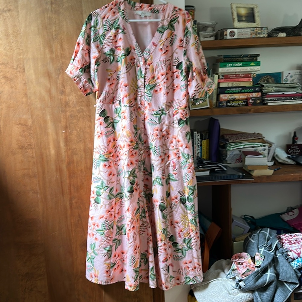 Loft dress midi